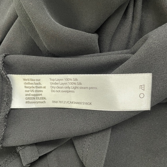 Eileen Fisher Silk Overlay Dress - Picture 5 of 5